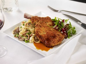Parmesan Crusted Veal Chop